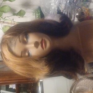 WIG HIGHLIGHTS BLONDE, FB,127, BROWN PROFESSIONALLY MADE BY CLOE ATLANTA GEORGIA